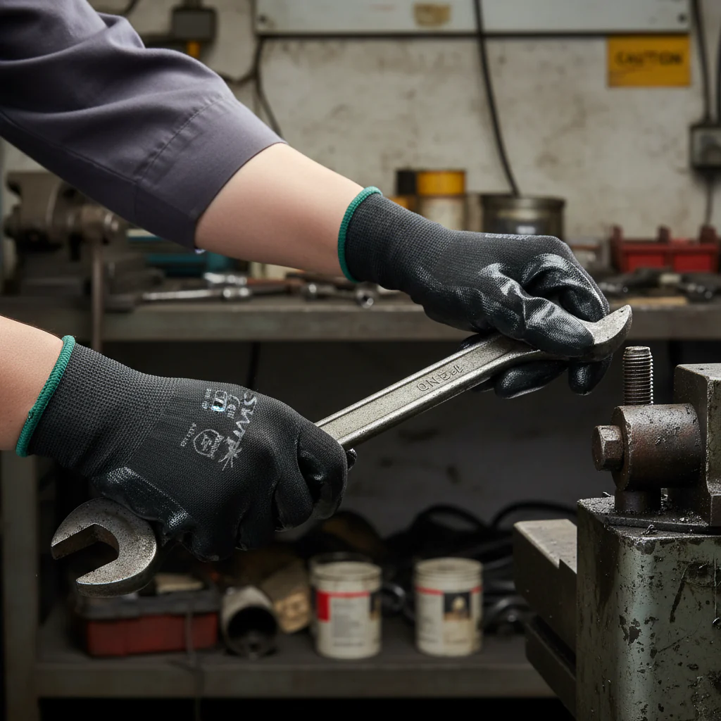 Premium Heavy Duty Nitrile Gloves - Durable, Black, High-Performance Protection for Various Applications