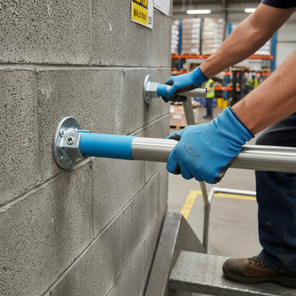 Premium Open Wall Flange for 48.3mm Tube - Durable Pair for End Termination and Hanging Systems - Image 2