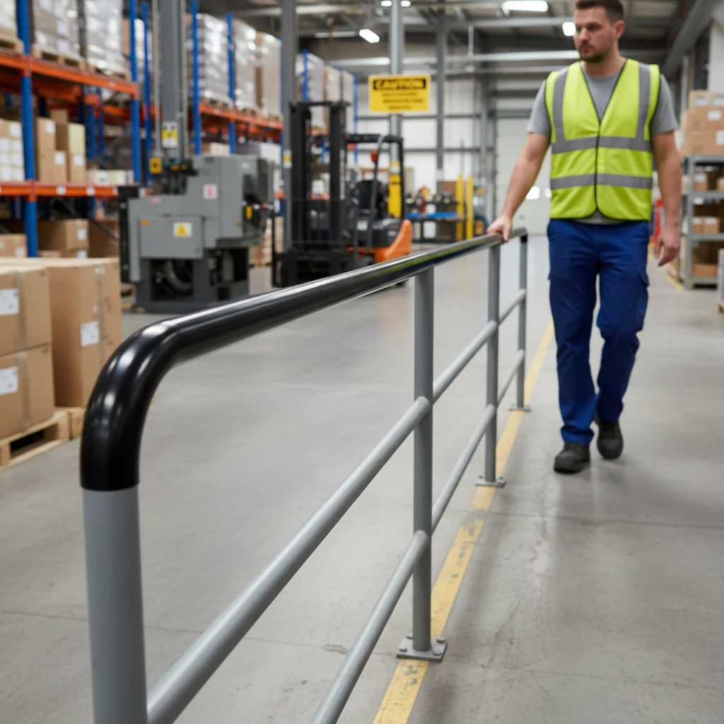 Premium 30mm x 8mm Plastic Handrail Capping in Black - 25m Coil with Scratch and Stain Resistance - Image 2