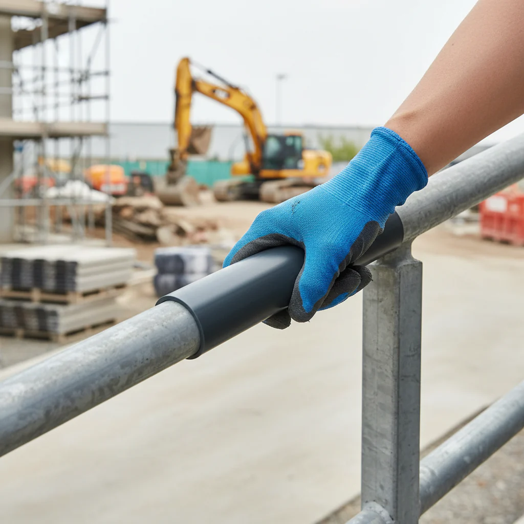 Premium 50mm x 8mm Plastic Handrail Capping in Anthracite Grey - 25m Coil, Durable and Stylish for Staircase Enhancement