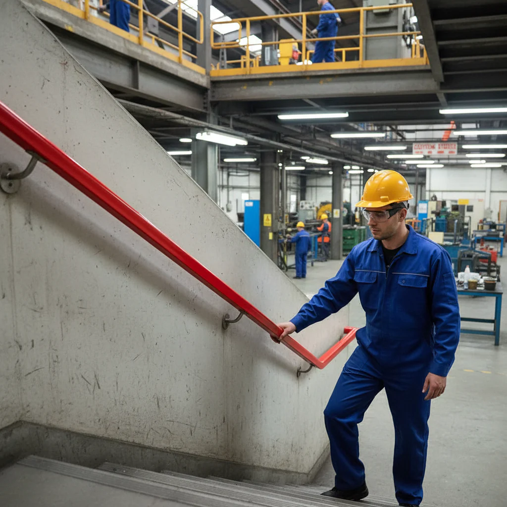 Premium 40mm x 8mm Plastic Handrail Capping in Red - 25m Coil with Scratch and Shock Resistance - Image 2