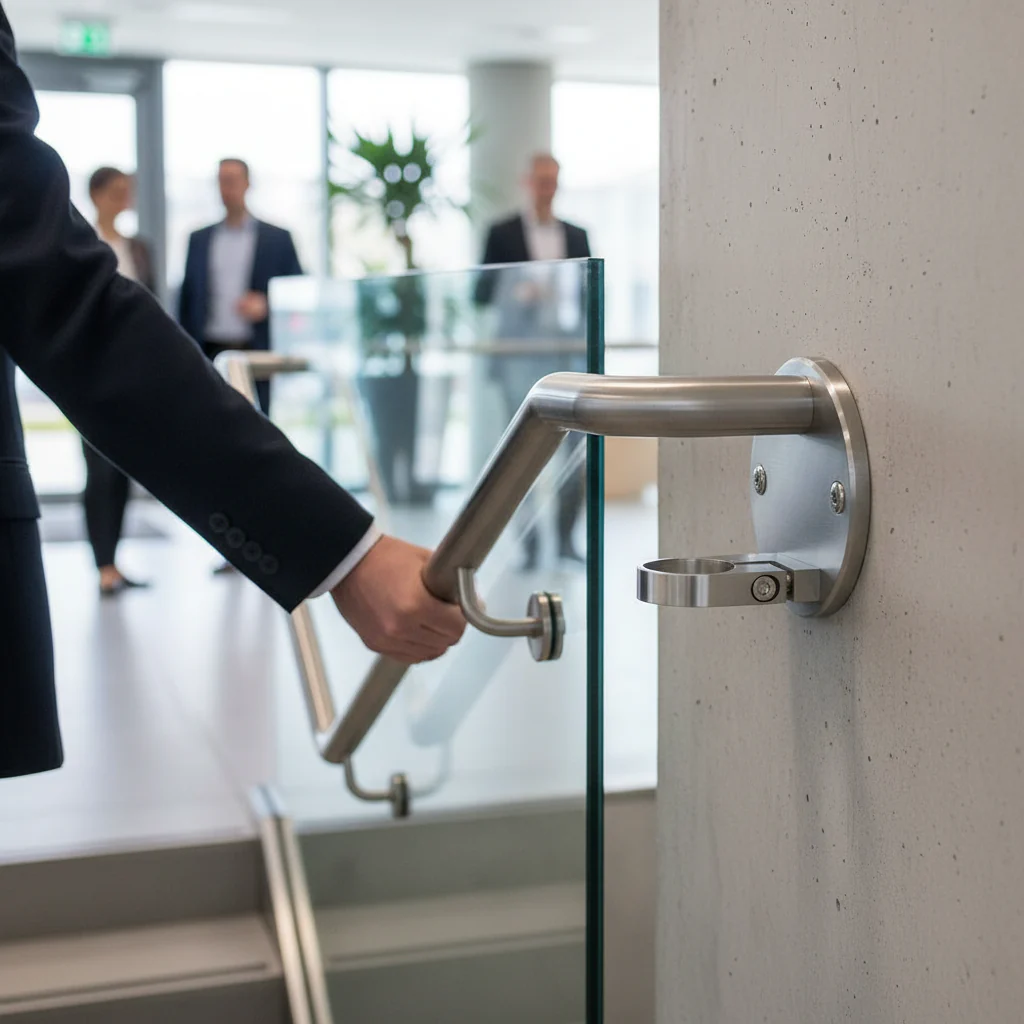 Premium 304 Round Wall Bracket for 42.4mm Tubing - Durable and Reliable Support Solution - Image 2