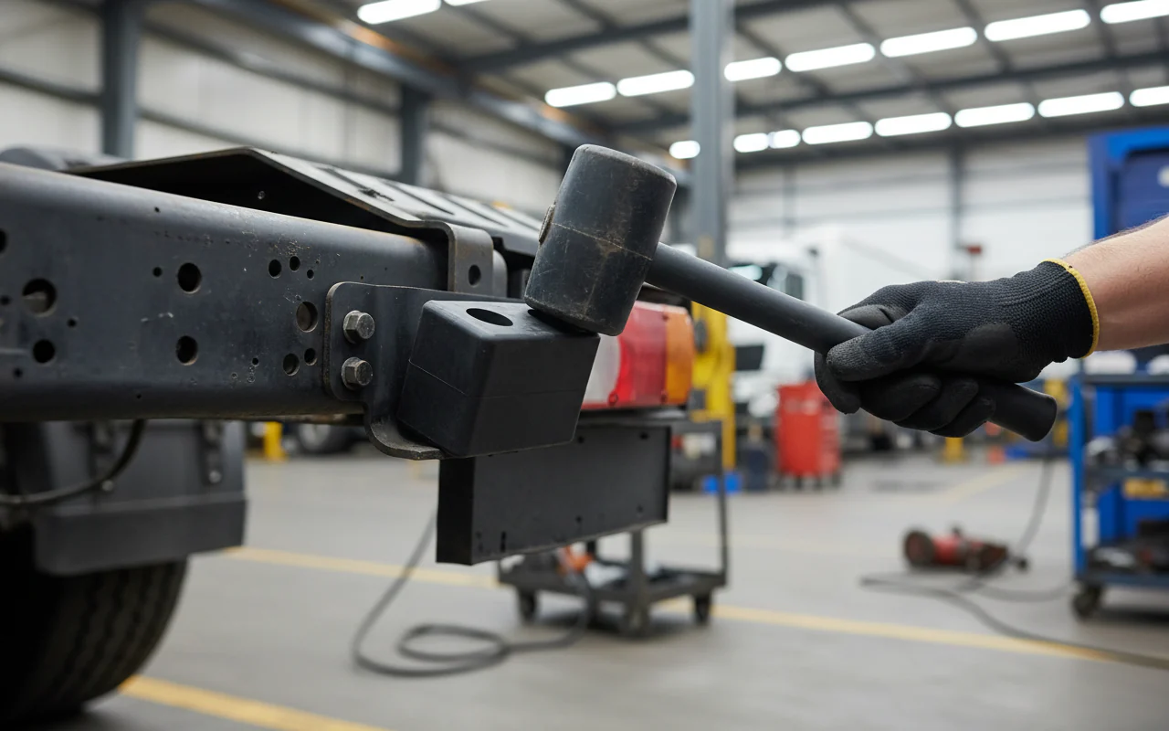 Premium Rubber HGV Bumper for Light and Heavy Goods Vehicles with Impact-Resistant Design