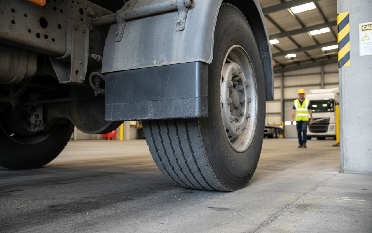Premium Rubber HGV Bumper for Light and Heavy Goods Vehicles with Impact-Resistant Design - Image 2