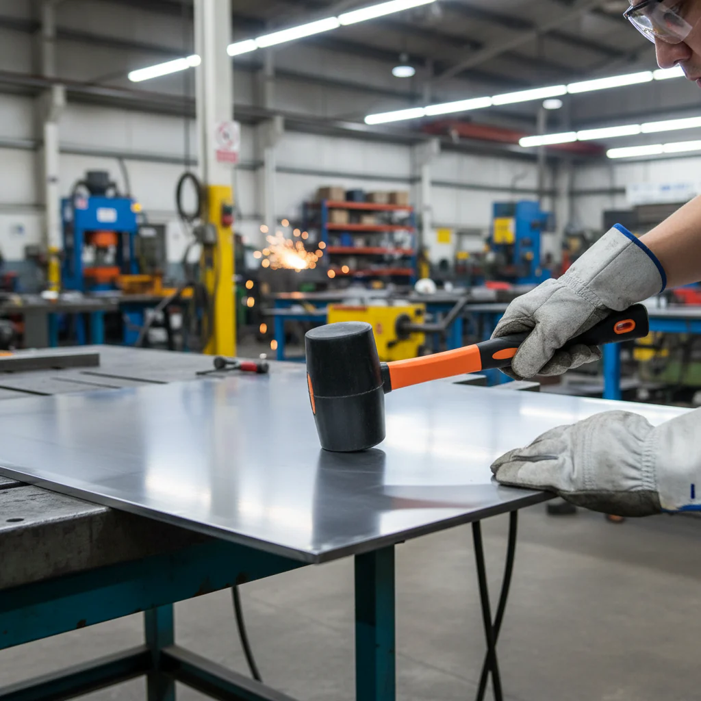 Premium Rubber Mallet for Safe and Effective Use with Stainless Steel Surfaces - High-Quality Professional Grade for Industrial and Commercial Appl... - Image 2