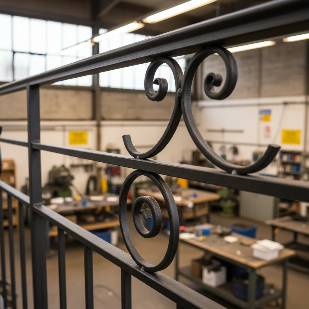 Premium S Scroll Bar 260mm x 720mm with 12mm Diameter, High-Performance Round Bar for Industrial Applications
