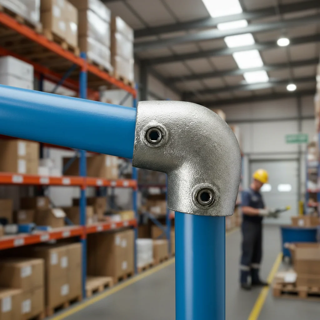 Premium Sloping Elbow 0-11° for 33.7mm Tube - Ideal for Incline Applications - High-Quality Professional Grade for Industrial and Commercial Applic...