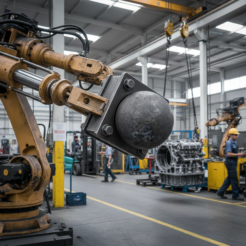 Premium 80mm Diameter Solid Forged Sphere with High Durability and Strength for Industrial Applications - Image 2