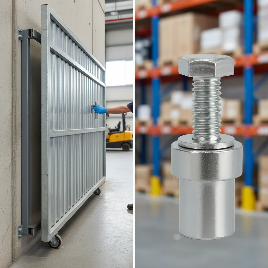 Premium Spare Spacers for Gate Track - Industrial Grade Compatibility and Durability