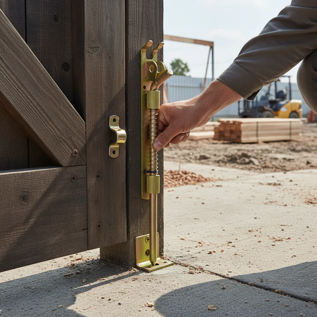 Premium Spring Loaded Drop Bolt 200mm - High-Performance Security Solution for Gates and Doors - Image 2