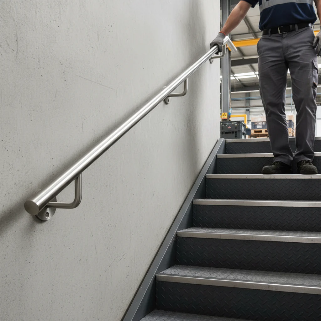 Premium 304 Stainless Steel Handrail Bracket with 78mm Projection for 48.3mm Tube Installation - Image 2