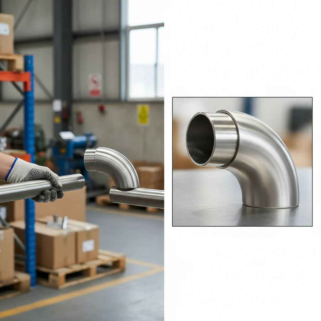 Premium 304 Stainless Steel Handrail End for 42.4mm x 2mm Tube - Durable and High-Performance Fitting
