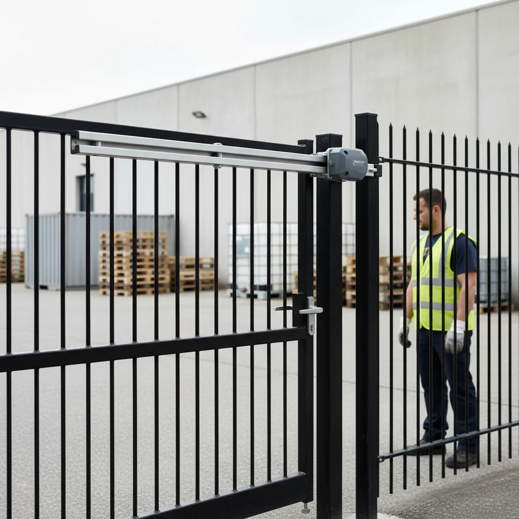 Premium Stainless Steel Rail for Gate Closer Installation on Barred Fencing - Durable and Compatible with Various Gate Closers