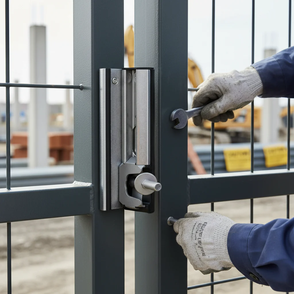 Premium Stainless Steel Security Keep for Locks 40-60mm - Durable Quick-Fix Mounting and Adjustable Slam Plate