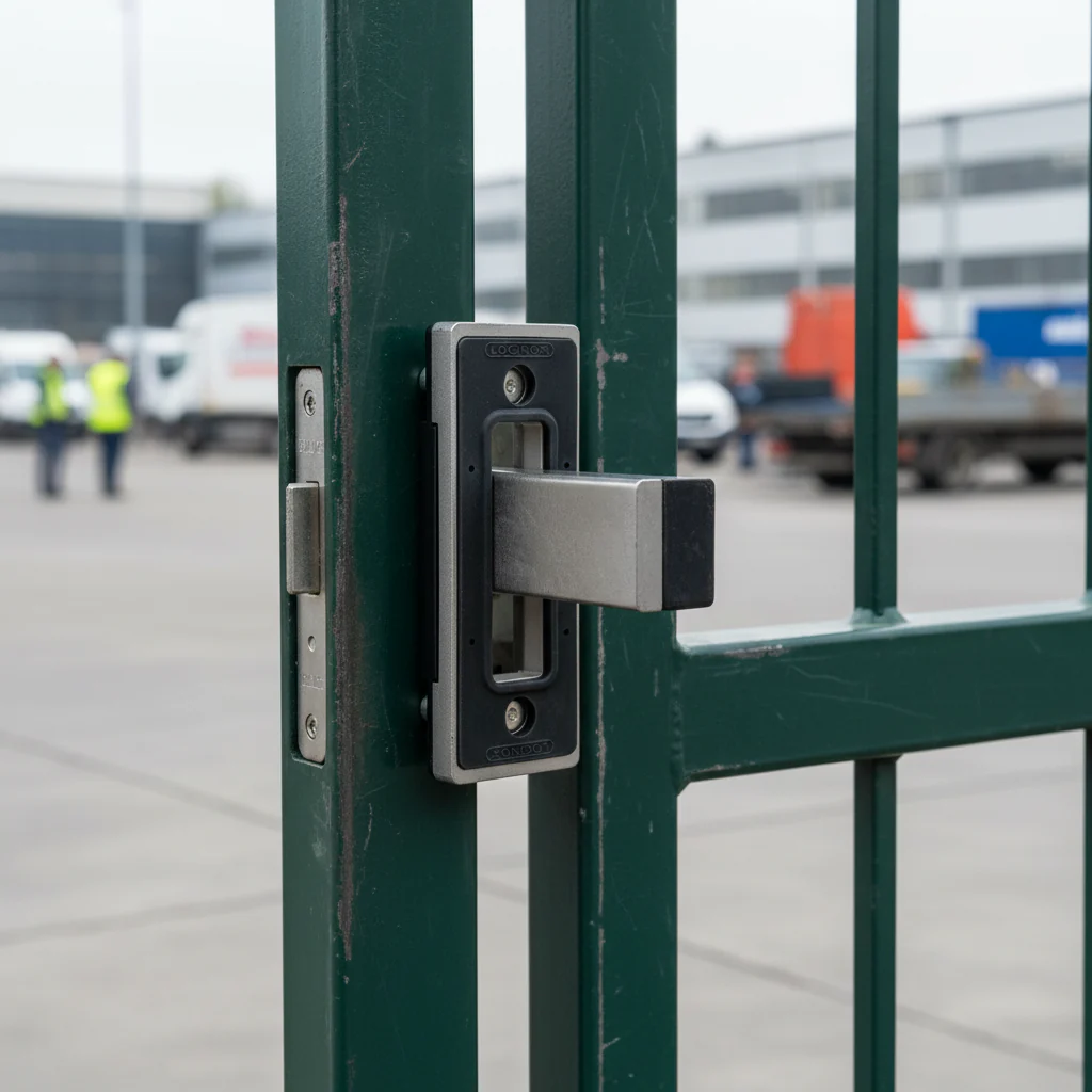 Premium Stainless Steel Sliding Gate Keep with Auto-Adjustable Features for Secure Locking and Damage Prevention - Image 2