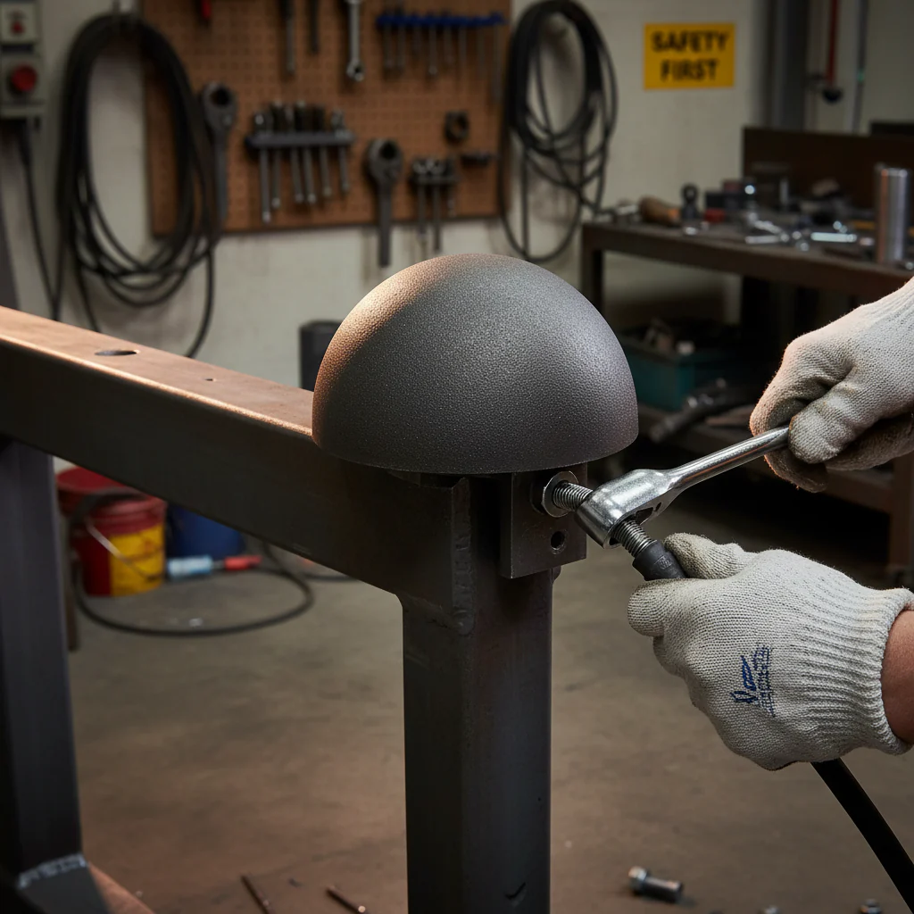 Premium 50mm Diameter Steel Hollow Hemisphere with 2.0-3.0mm Wall Thickness for Versatile Applications