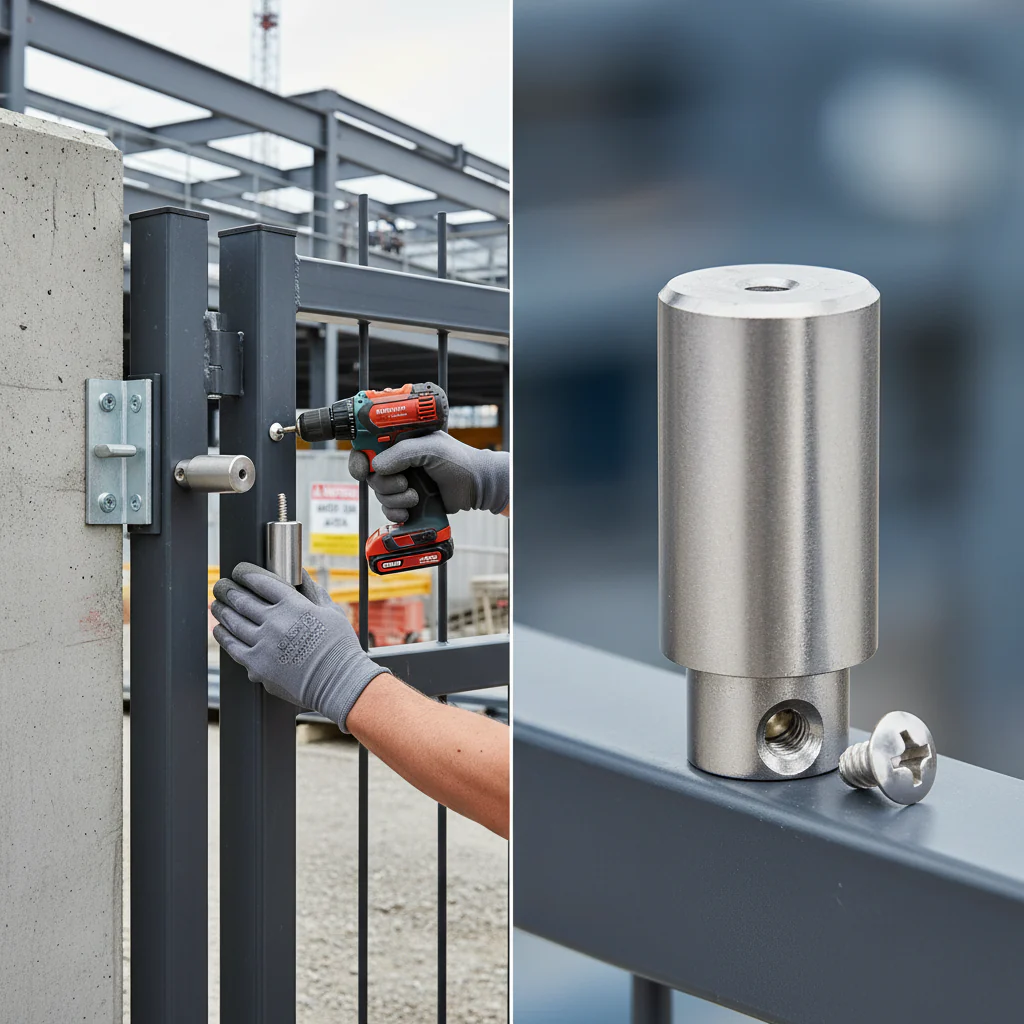 Premium Top Cover Accessory for Surface-Mounted Locks - Fits 40-60mm Box Sections, Rust-Free Stainless Steel Construction