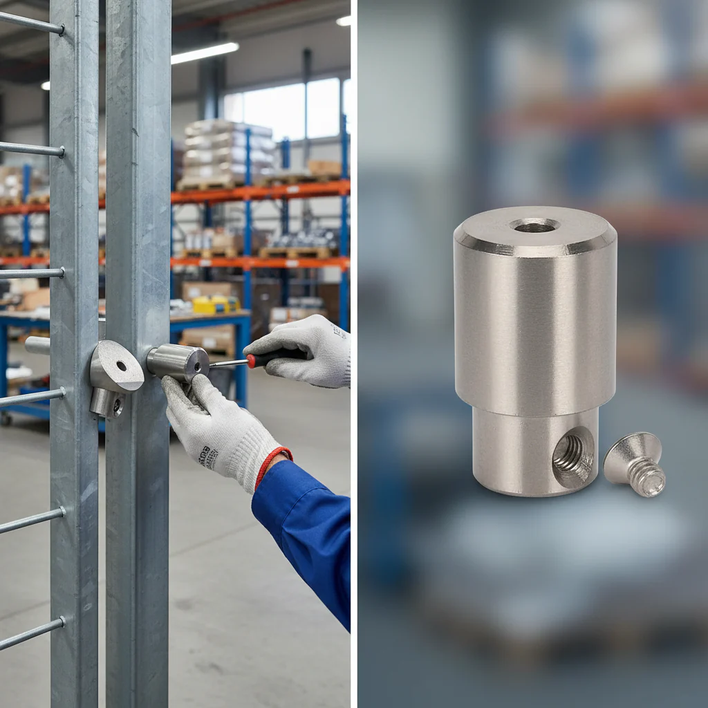 Premium Top Cover for Surface Mounted Locks - Stainless Steel, Adjustable for 30-50mm Profiles