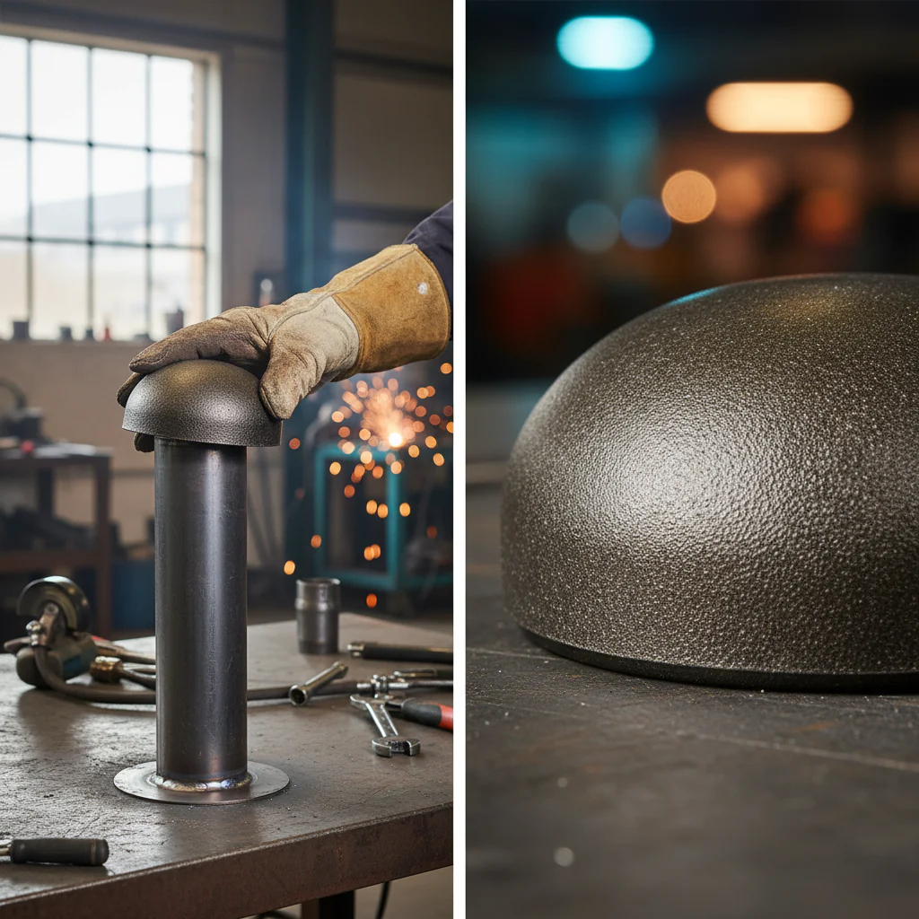 Premium Weld Cap for 76.1mm Tube - Durable and Reliable Design for Secure Welding Applications