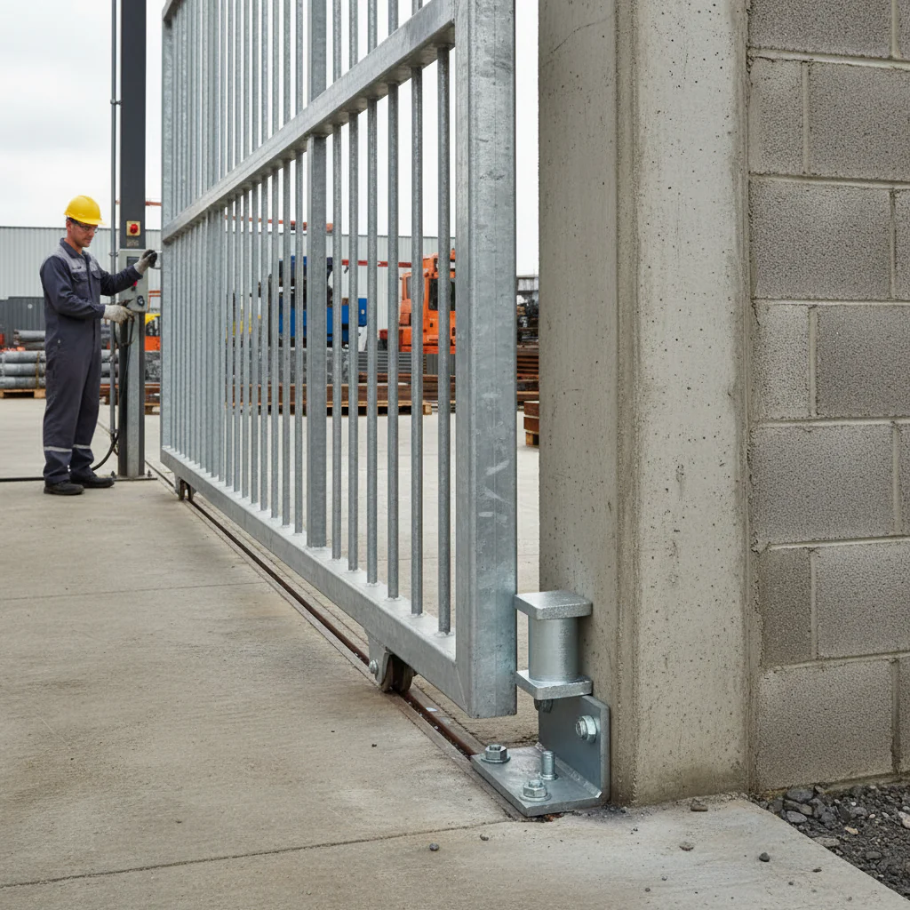 Premium Weld In Gate Block 50mm with 500kg Maximum Weight Limit for Heavy-Duty Applications - Image 2