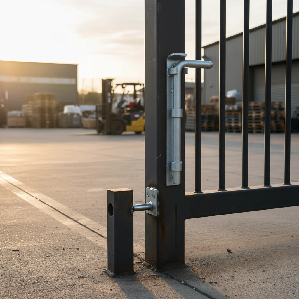 Premium Weld On Drop Bolt 250mm with 16mm Diameter for Gate Profiles Over 30mm - Heavy Duty Security Solution - Image 2