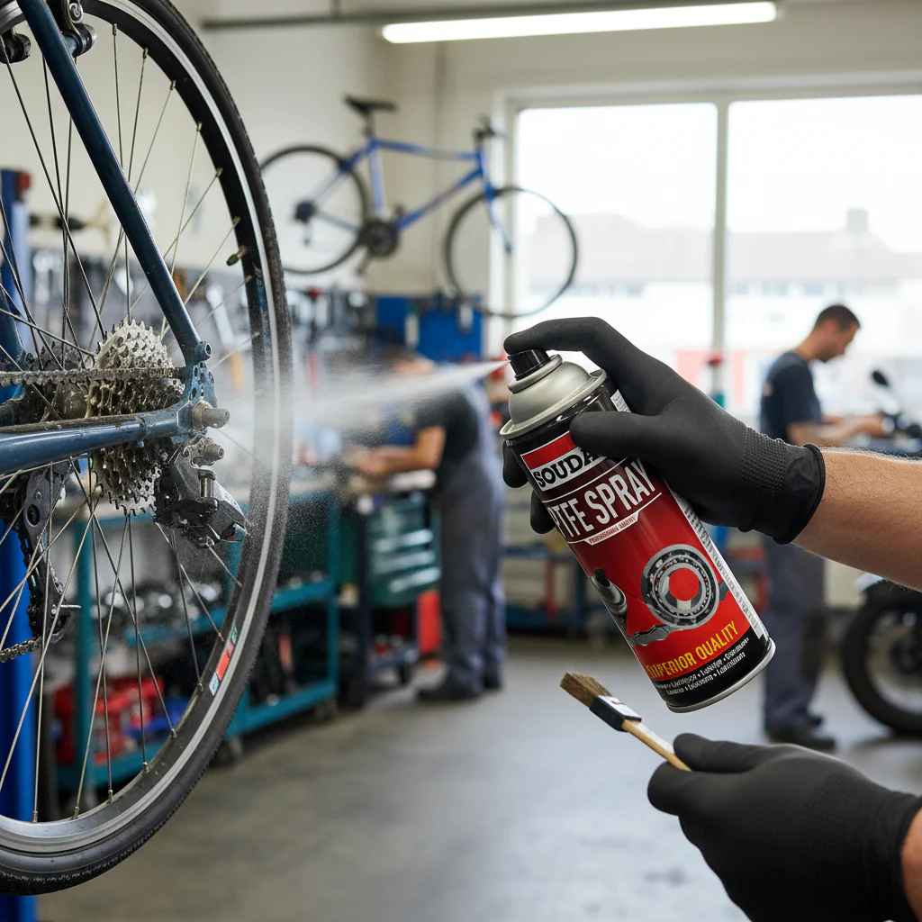 High-Performance PTFE Lubricant Spray 400ml - Long Life Protection for High Pressure & Temperature Resistance - Image 2