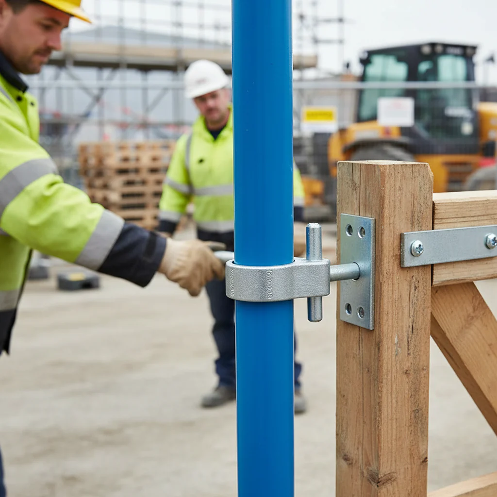 Premium Slide Over Fixing with Pin for 48.3mm Tube - Heavy Duty Gate Hinge Component - Image 2