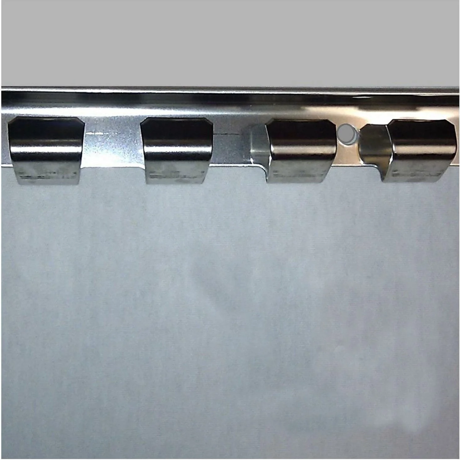 Standard Clear PVC Strip Curtains (Hook-on) - Image 3