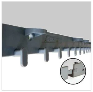 Standard Clear PVC Strip Curtains – QuickMount System, Durable, Transparent, Easy-Fit for Doors & Workspaces - Image 3