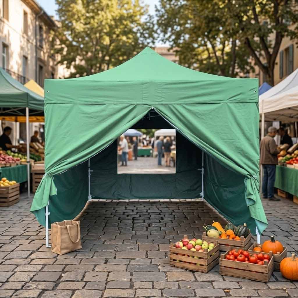 Swift Shelter Gazebo 3m x 3m – Heavy Duty Waterproof Pop Up Canopy – With/Without Sidewalls – Garden & Outdoor Use - Image 2