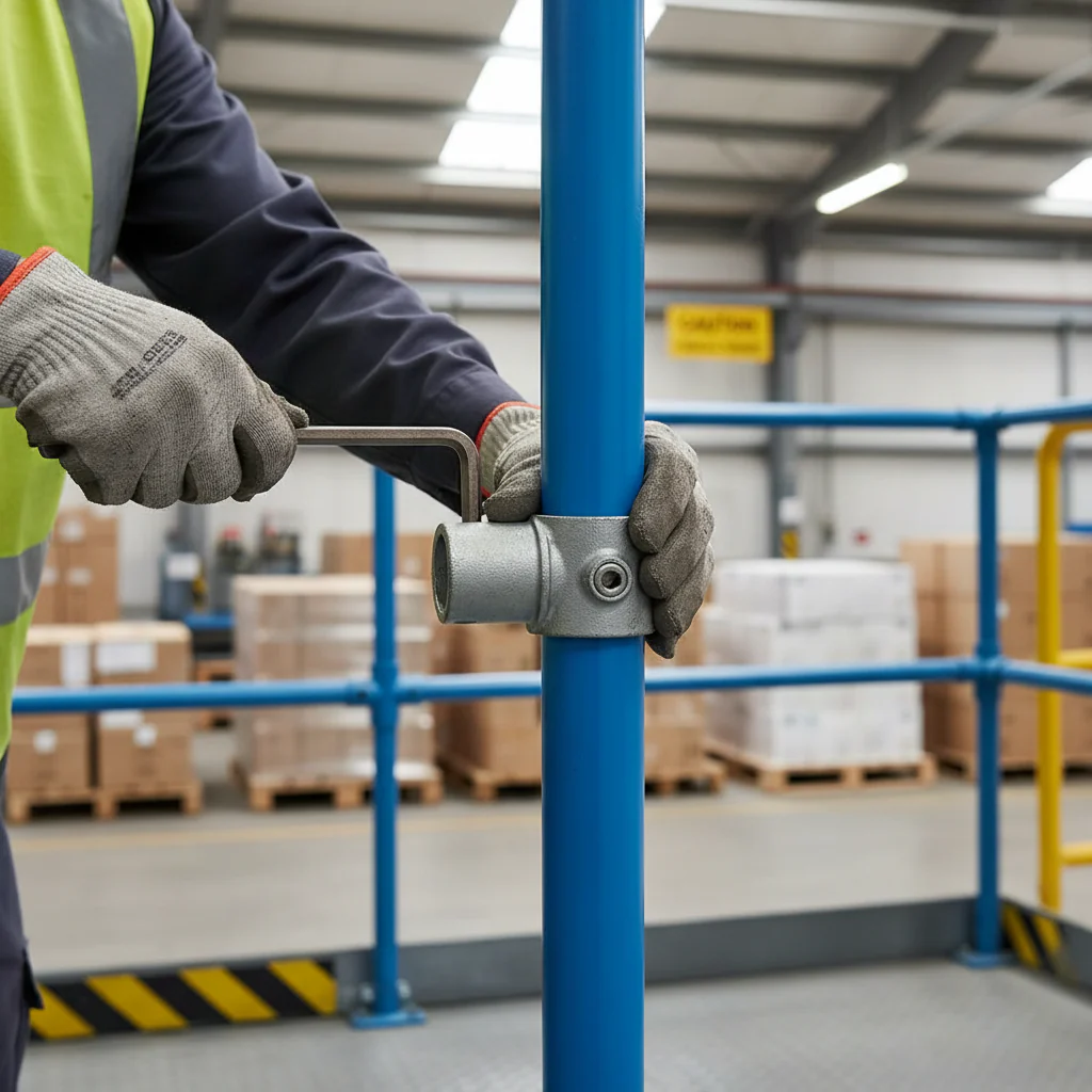 Professional Internal Swivel Tee 90° for 48.3mm Tube - Heavy Duty Connection for Versatile Applications