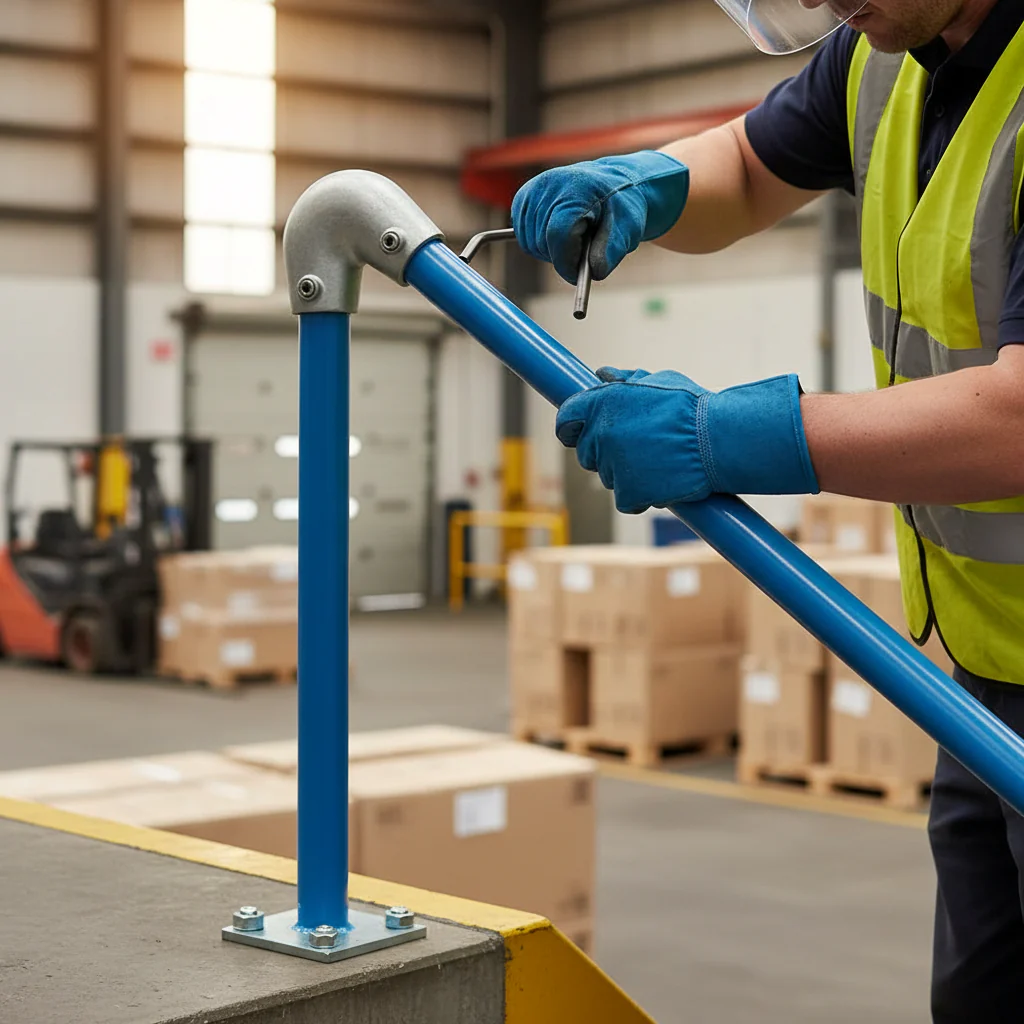 Professional Variable Acute Elbow 40-70° for 42.4mm Tube Connections - High-Quality Professional Grade for Industrial and Commercial Applications