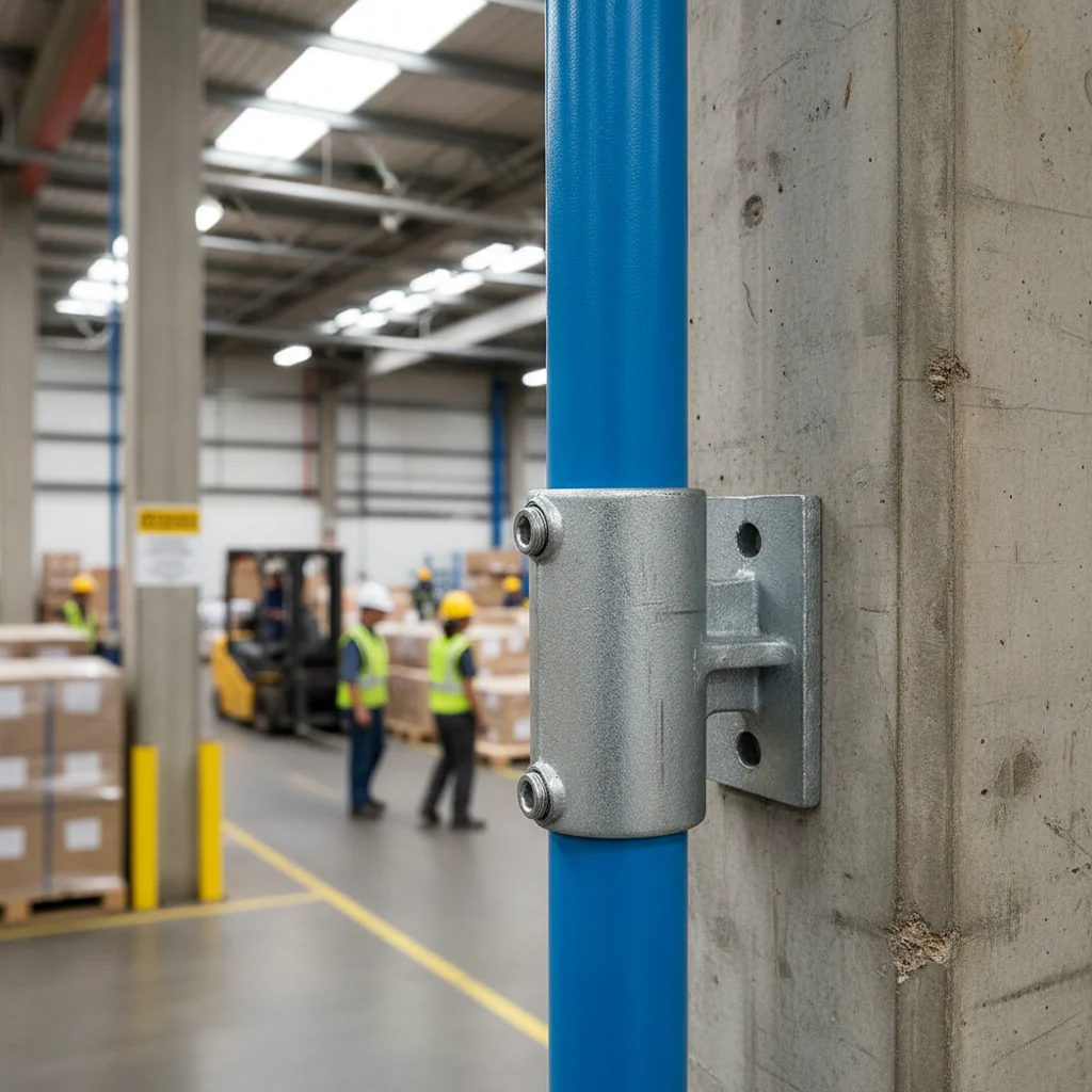 Professional Side Vertical Wall Support Fixing for 48.3mm Tube - Heavy Duty Connection Solution - Image 2