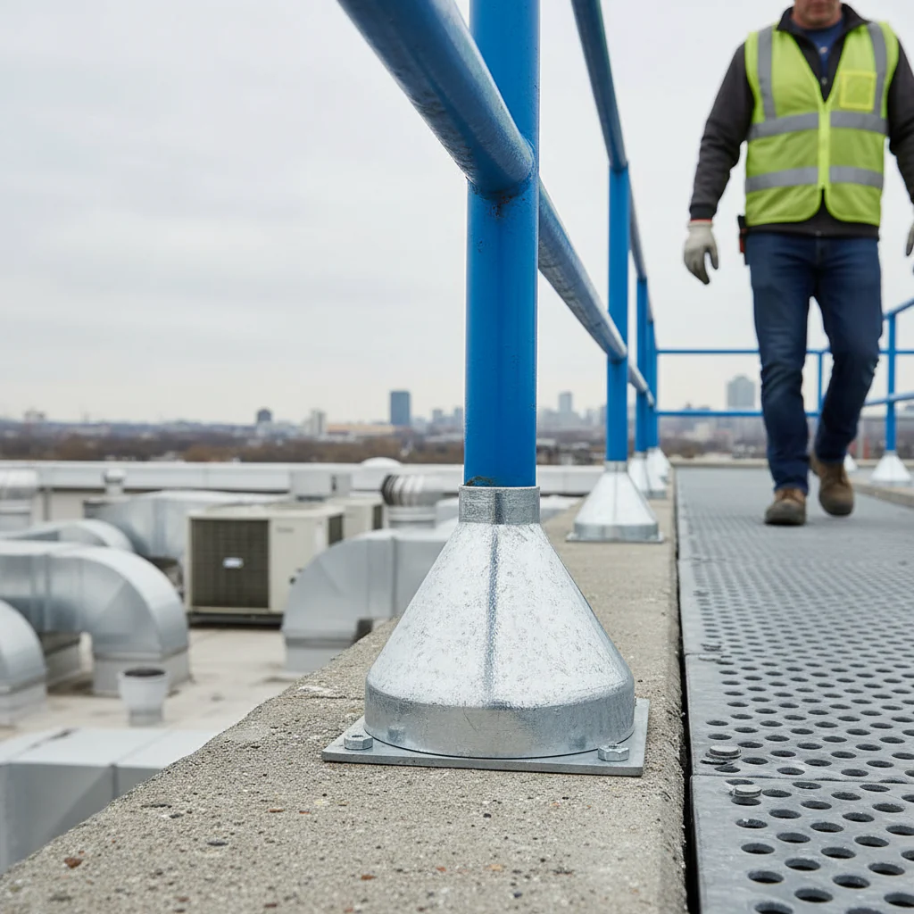 Premium Weather Cowl Protector for 48.3mm Tube, Ideal for Flat Roofs to Prevent Water Ingress - Image 2