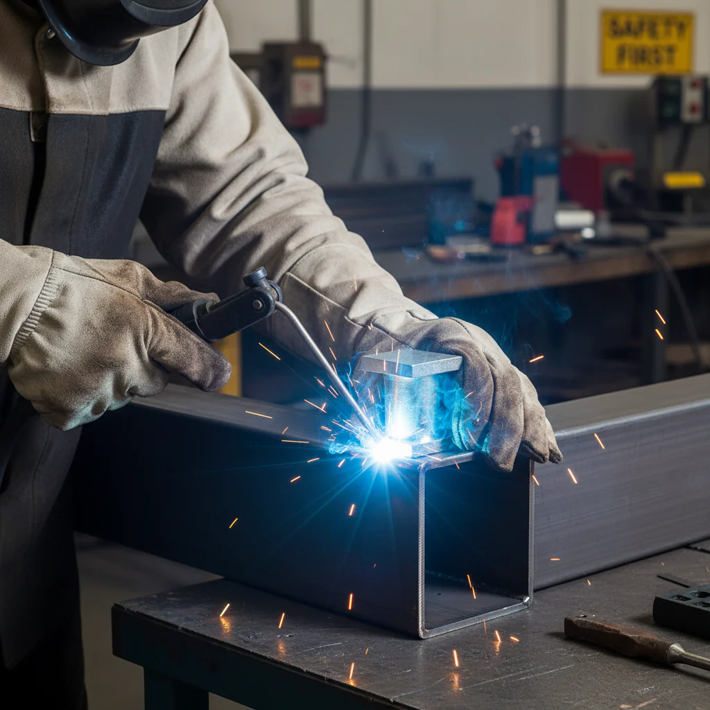 Premium Weld In Gate Block for 50mm Box with 40mm Diameter Pin and 500kg Weight Limit