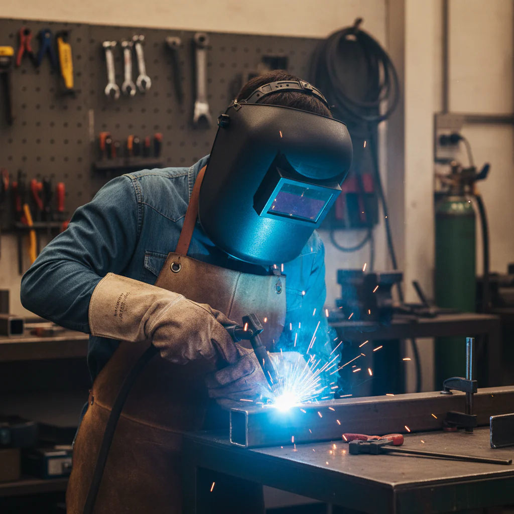 Professional Welding Headscreen with 4 1/4 x 3 1/4 Visual Panel for Enhanced Safety and Protection - Image 2
